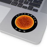 AM Sun Vinyl Stickers