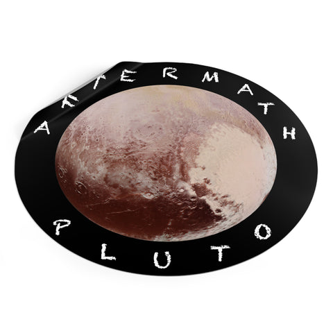 AM Pluto Vinyl Stickers